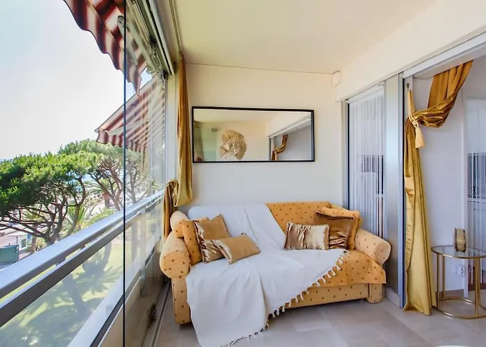 C4 - 1 Bdr Facing Sea & - Parking, Tennis & Wifi Lejlighed Cannes