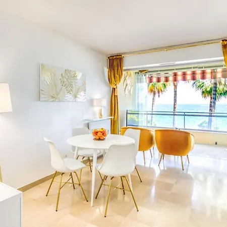 아파트 C4 Staywizus - 1 Bdr Facing Sea & - Parking, Tennis & Wifi 칸느